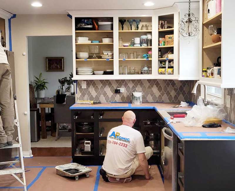 Lincolnwood Kitchen Cabinets Painting Contractor near me